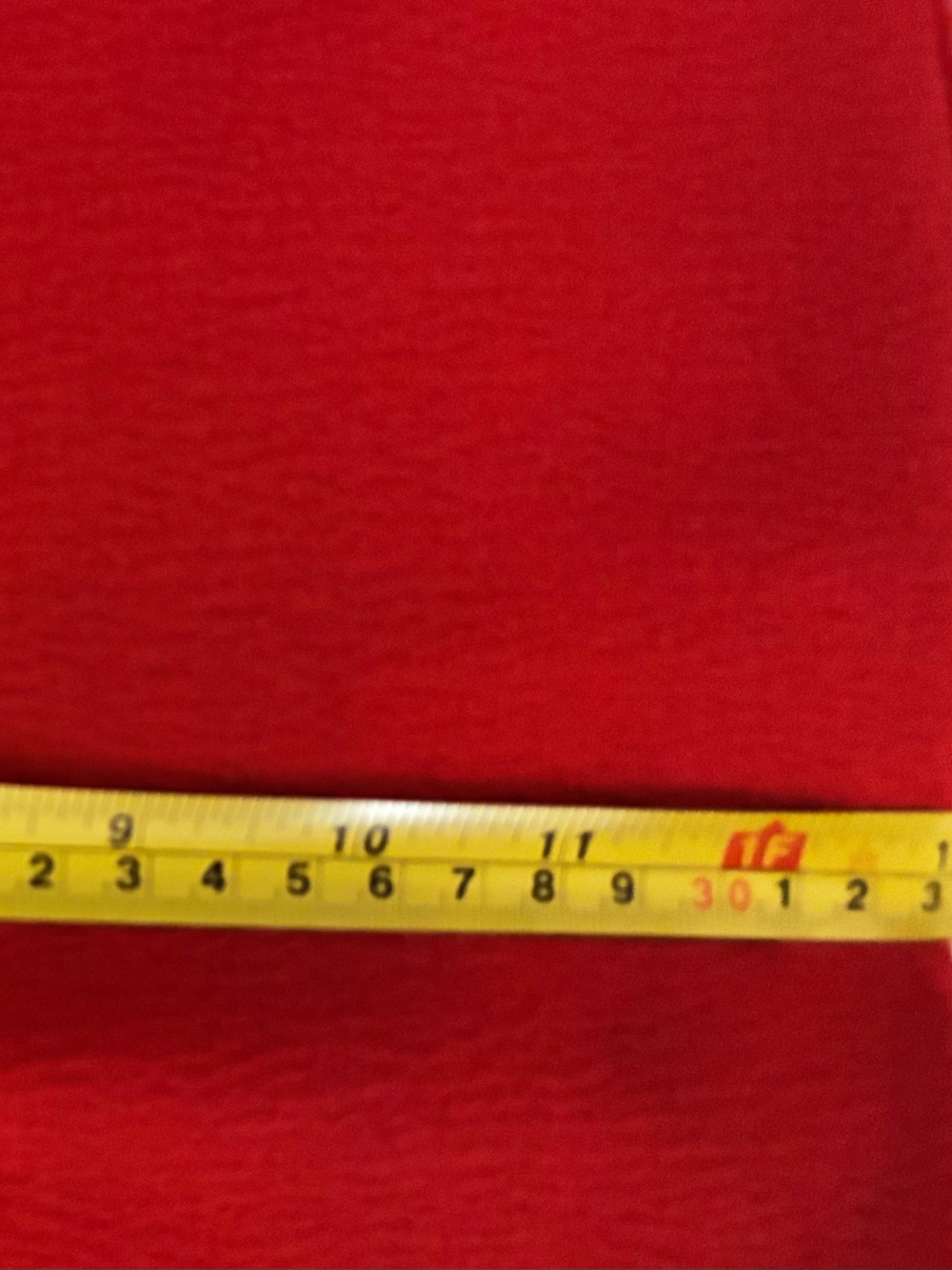Elegant Red Wide-Leg Jumpsuit with Belt. New York & Company. Size 10 - Picture 12 of 14